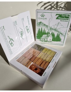 Duży zestaw kadzidełek cegiełek z podstawką – Himalajskie... 2